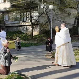 Cvjetnica s Presvetim po Trnjanskoj Savici